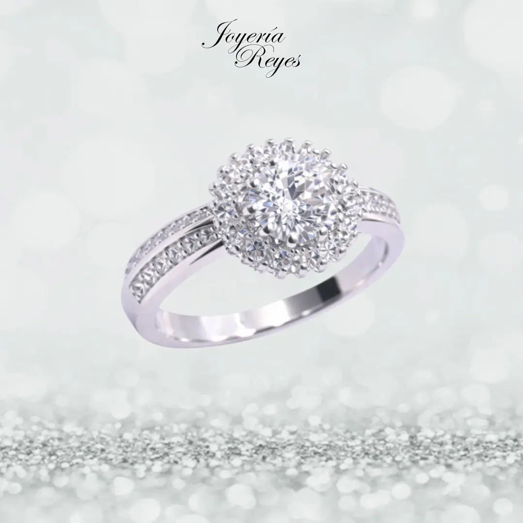 Anillo de plata rodinada fabricación Italiana - ley 925 - modelo TR928 1