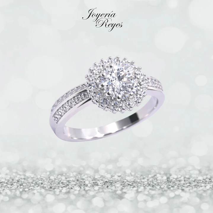 Anillo de plata rodinada fabricación Italiana - ley 925 - modelo TR928 1