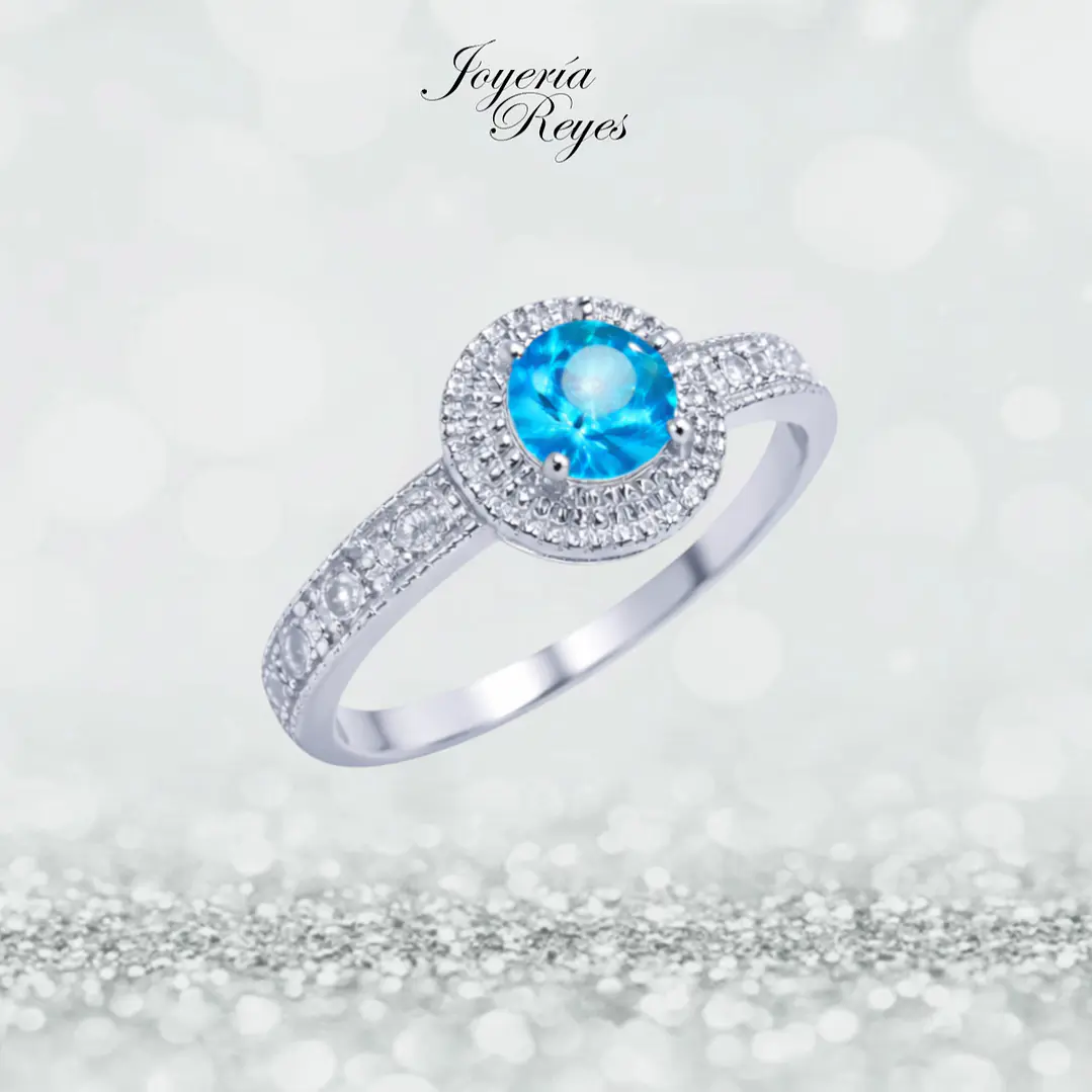 Anillo de plata rodinada fabricación Italiana - ley 925 - modelo R0696 1