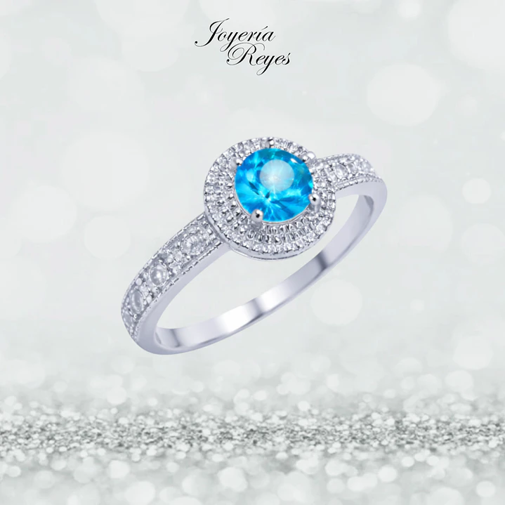 Anillo de plata rodinada fabricación Italiana - ley 925 - modelo R0696 1