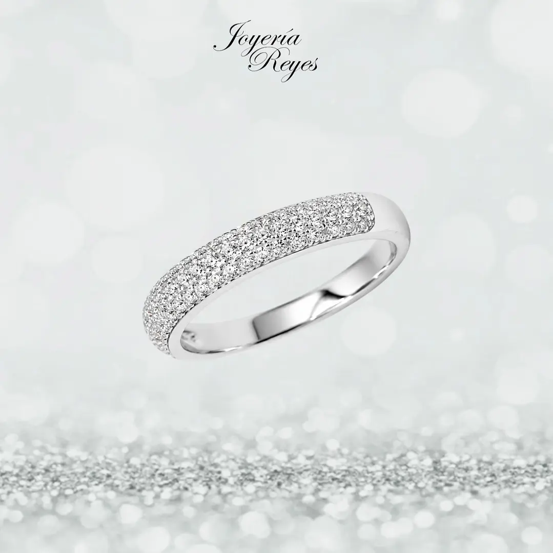 Anillo de plata rodinada fabricación Italiana - ley 925 - modelo SL30262D1 1