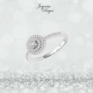 Anillo de plata rodinada fabricación Italiana - ley 925 - modelo SL30402A1