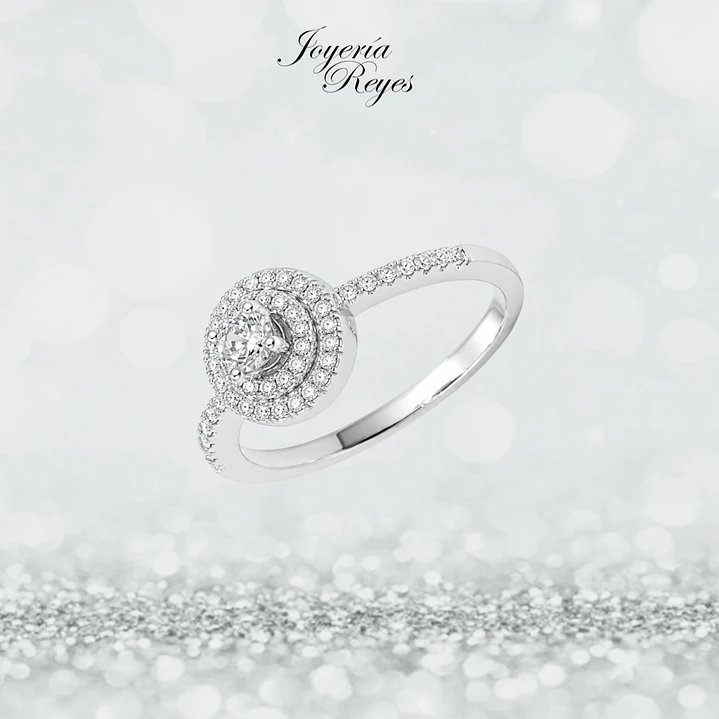 Anillo de plata rodinada fabricación Italiana - ley 925 - modelo SL30402A1 1