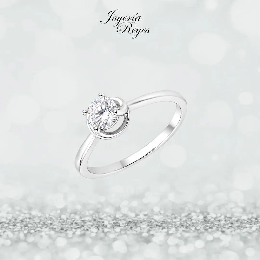 Anillo de plata rodinada fabricación Italiana - ley 925 - modelo SL30886A1 1