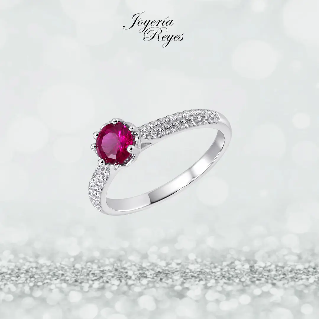 Anillo de plata rodinada fabricación Italiana - ley 925 - modelo SL30929A1 1