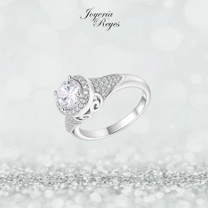 Anillo de plata rodinada fabricación Italiana - ley 925 - modelo SL31000A1 1