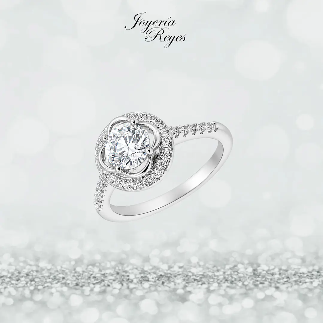 Anillo de plata rodinada fabricación Italiana - ley 925 - modelo SL31011A1 1