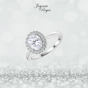 Anillo de plata rodinada fabricación Italiana - ley 925 - modelo SL31042C1