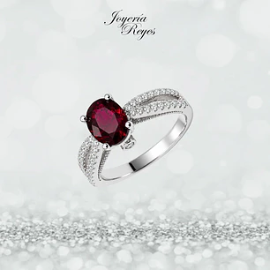 Anillo de plata rodinada fabricación Italiana - ley 925 - modelo SL31728G1