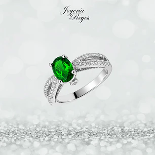 Anillo de plata rodinada fabricación Italiana - ley 925 - modelo SL31728L1