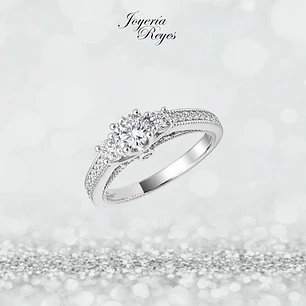 Anillo de plata rodinada fabricación Italiana - ley 925 - modelo SL31776A1