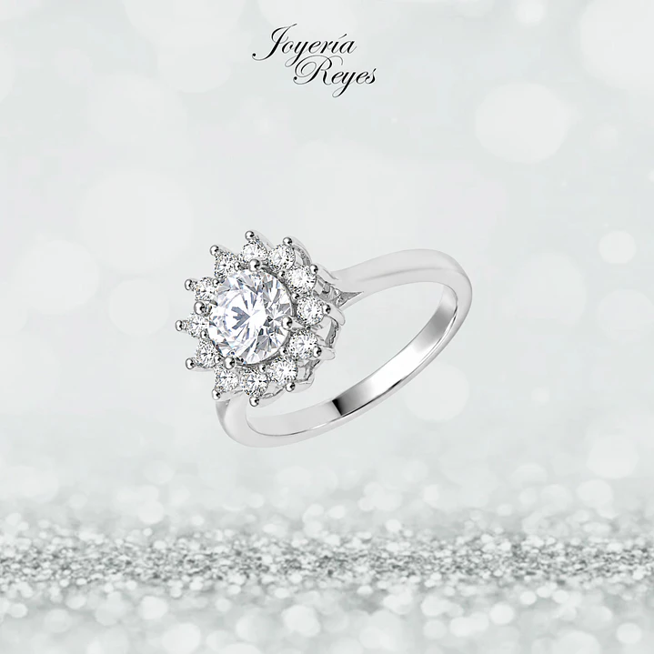 Anillo de plata rodinada fabricación Italiana - ley 925 - modelo SL32448A1 1