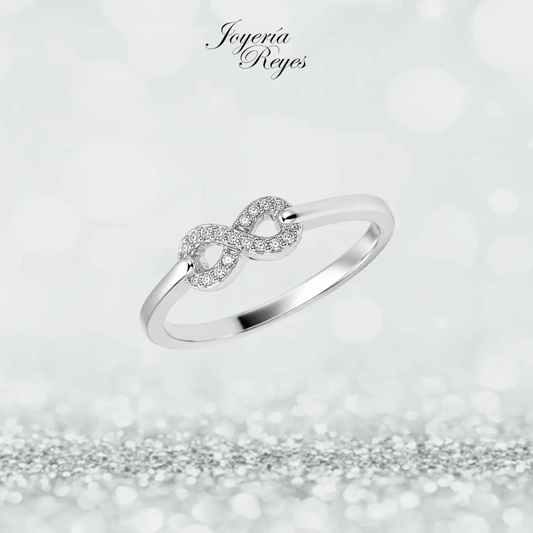 Anillo de plata rodinada fabricación Italiana - ley 925 - modelo SL32485A1 1