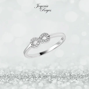 Anillo de plata rodinada fabricación Italiana - ley 925 - modelo SL32485A1