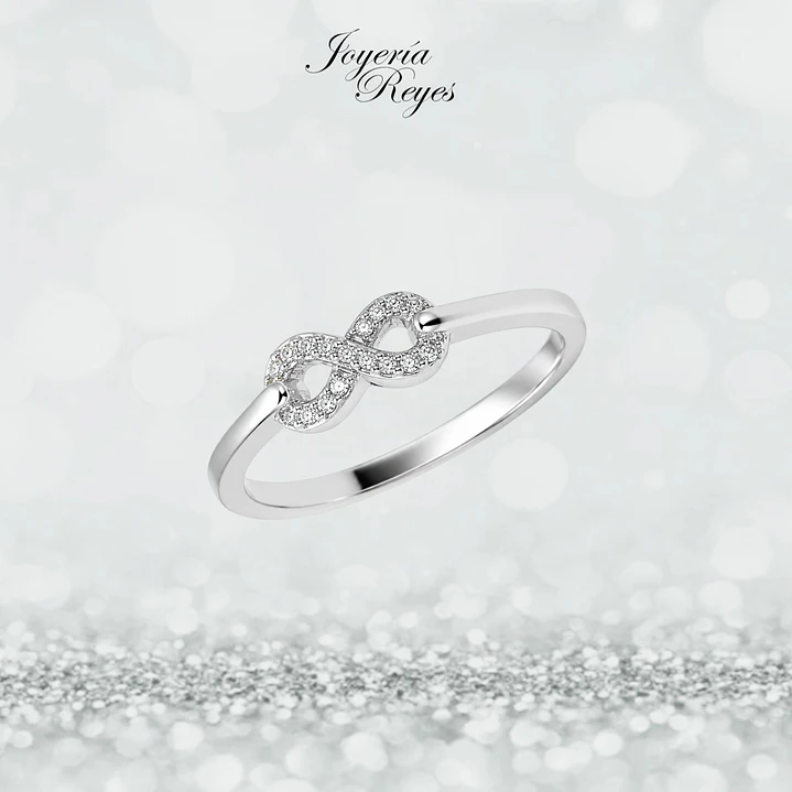 Anillo de plata rodinada fabricación Italiana - ley 925 - modelo SL32485A1 1