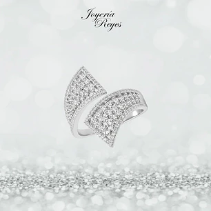 Anillo de plata rodinada fabricación Italiana - ley 925 - modelo SL32550A1