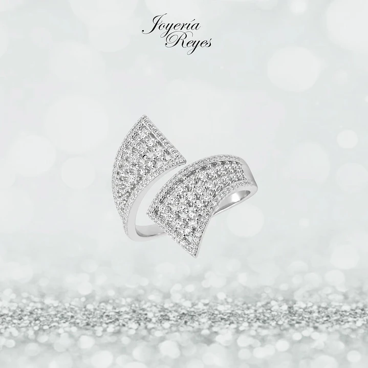 Anillo de plata rodinada fabricación Italiana - ley 925 - modelo SL32550A1 1