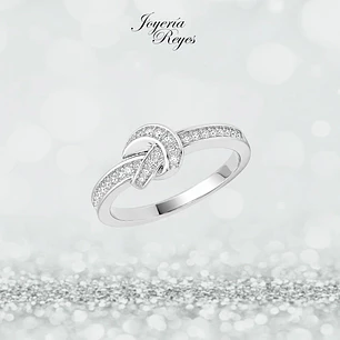 Anillo de plata rodinada fabricación Italiana - ley 925 - modelo SL32572A1