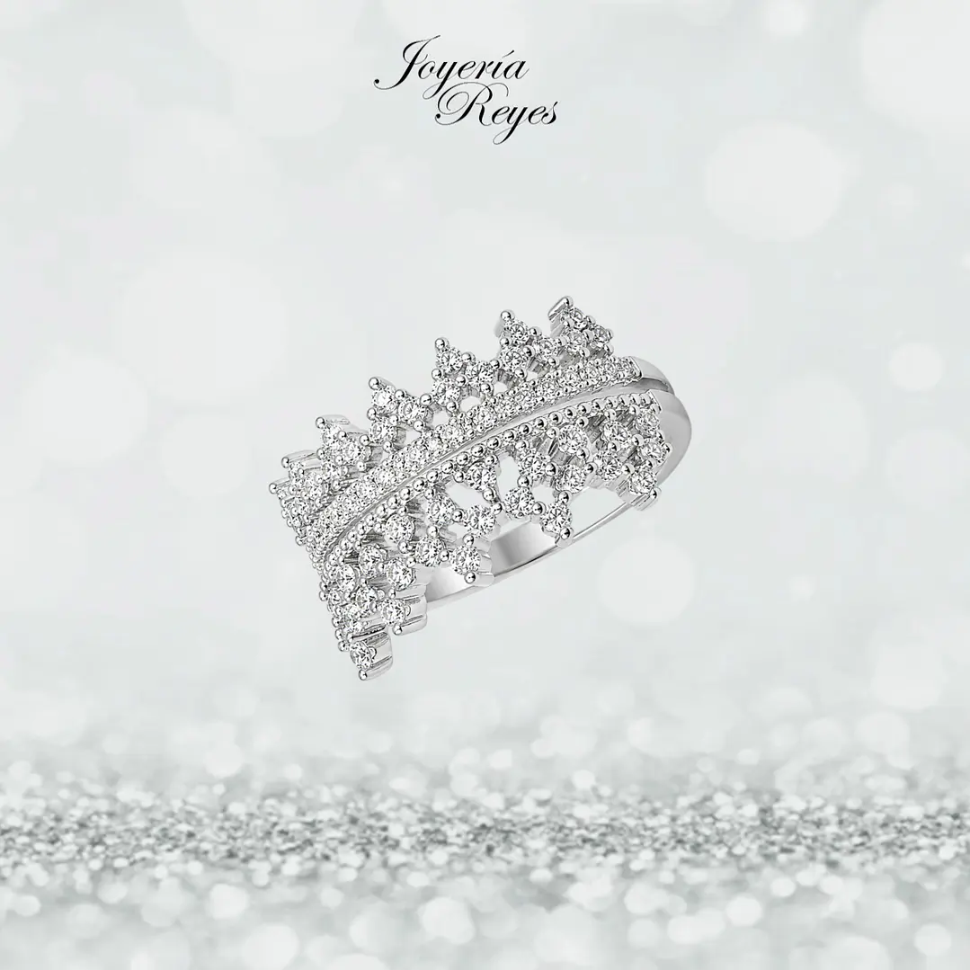 Anillo de plata rodinada fabricación Italiana - ley 925 - modelo SL32607A1 1