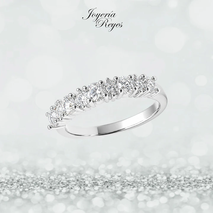 Anillo de plata rodinada fabricación Italiana - ley 925 - modelo SL39263A1 1
