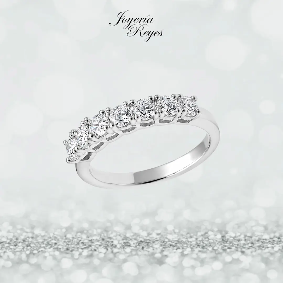 Anillo de plata rodinada fabricación Italiana - ley 925 - modelo SL39184A1 1