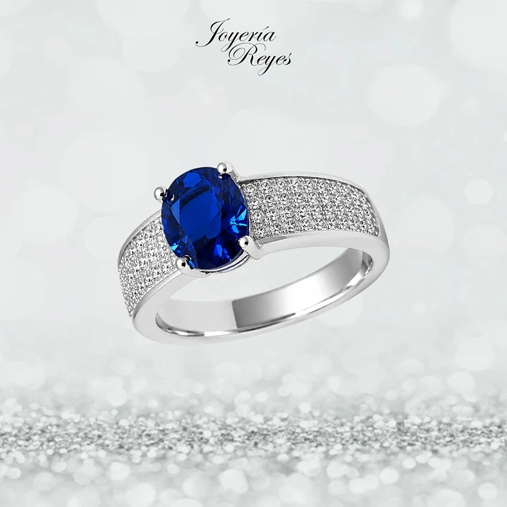 Anillo de plata rodinada fabricación Italiana - ley 925 - modelo SL60029D1 1