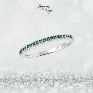 Anillo de plata rodinada fabricación Italiana - ley 925 - modelo SL60268Y1