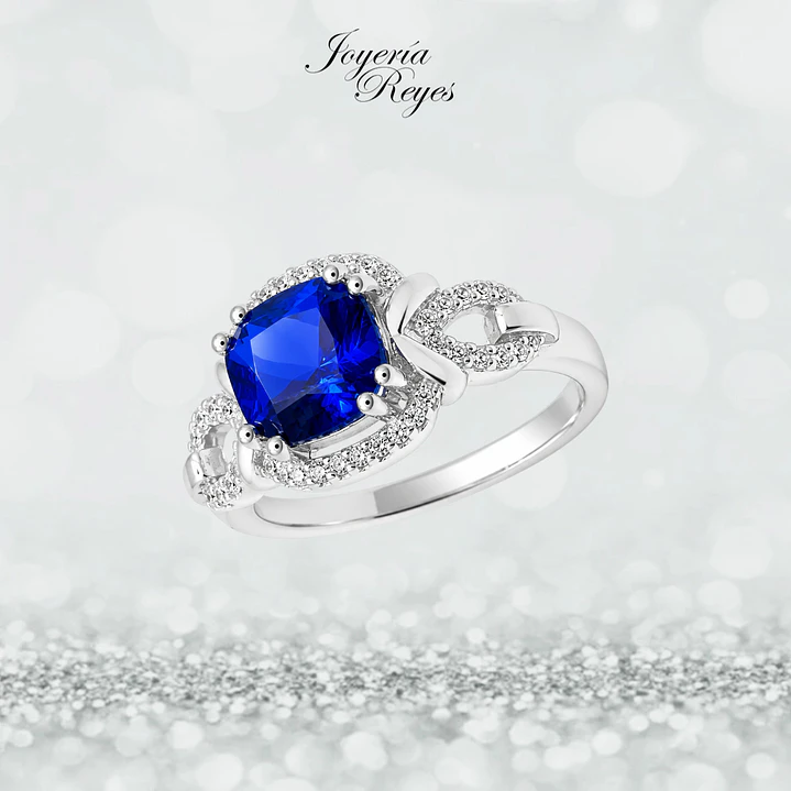 Anillo de plata rodinada fabricación Italiana - ley 925 - modelo SL90333JC1 1