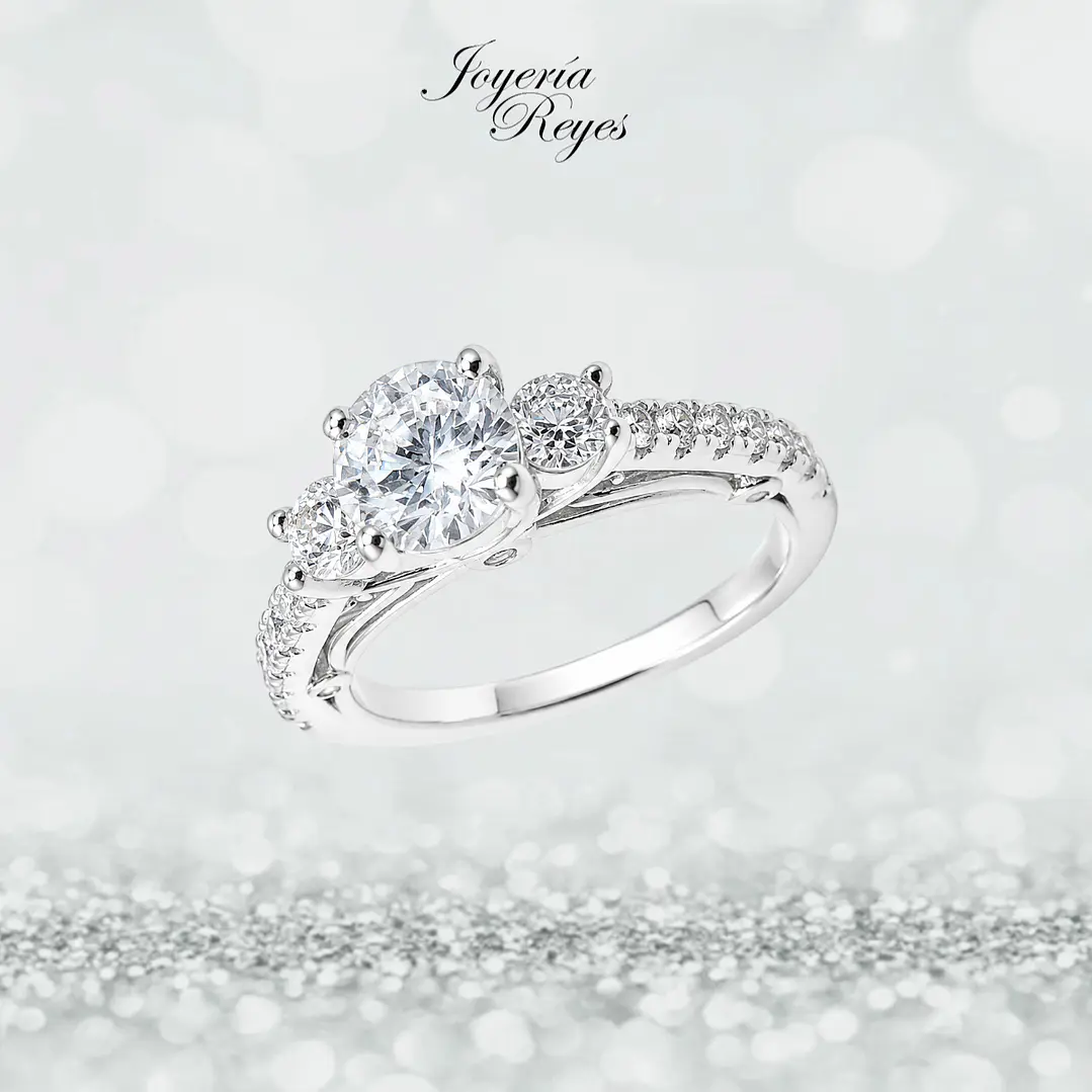 Anillo de plata rodinada fabricación Italiana - ley 925 - modelo SL90580A2T 1