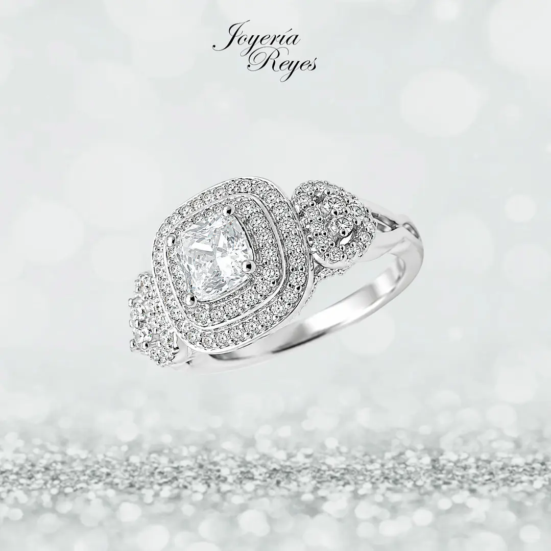 Anillo de plata rodinada fabricación Italiana - ley 925 - modelo SL90595A1 1