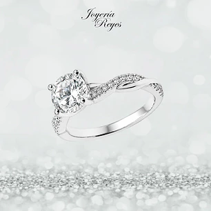 Anillo de plata rodinada fabricación Italiana - ley 925 - modelo SL90627A1