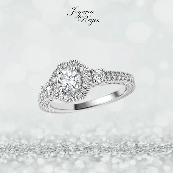 Anillo de plata rodinada fabricación Italiana - ley 925 - modelo SL90782A1 1