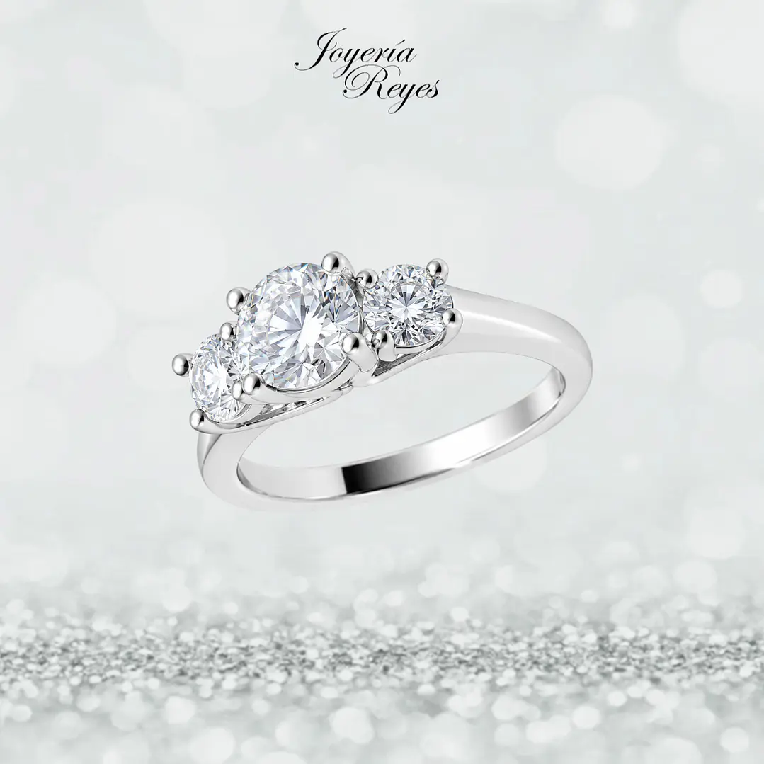 Anillo de plata rodinada fabricación Italiana - ley 925 - modelo SL90786A1T 1