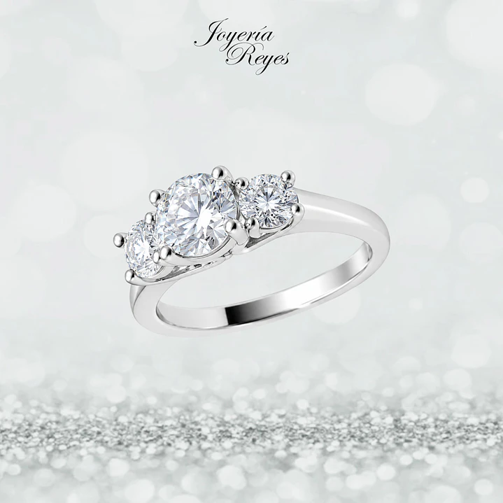 Anillo de plata rodinada fabricación Italiana - ley 925 - modelo SL90786A1T 1