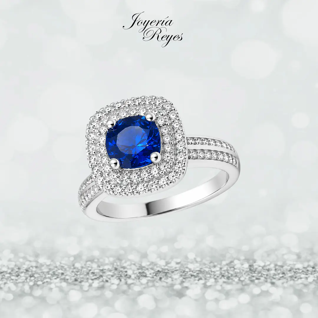 Anillo de plata rodinada fabricación Italiana - ley 925 - modelo SL90799J1 1