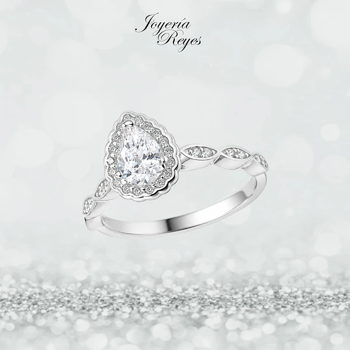 Anillo de plata rodinada fabricación Italiana - ley 925 - modelo SL90802A1T 1