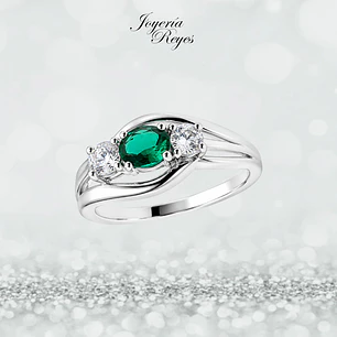 Anillo de plata rodinada fabricación Italiana - ley 925 - modelo SL91170L1T