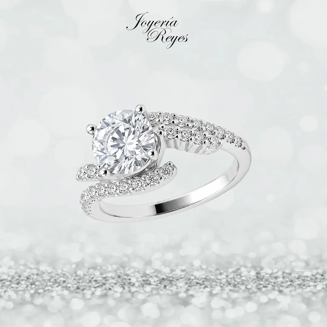 Anillo de plata rodinada fabricación Italiana - ley 925 - modelo SL91265A1 1