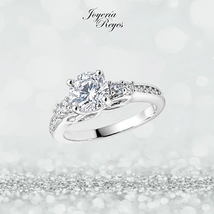 Anillo de plata rodinada fabricación Italiana - ley 925 - modelo SL91273A1 