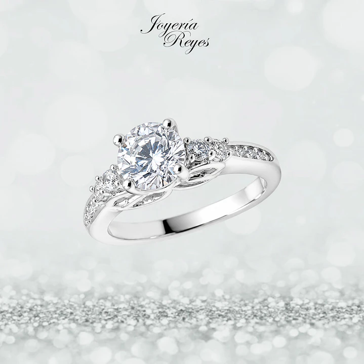 Anillo de plata rodinada fabricación Italiana - ley 925 - modelo SL91273A1  1