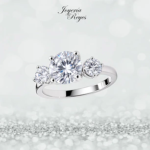Anillo de plata rodinada fabricación Italiana - ley 925 - modelo SL91274A1