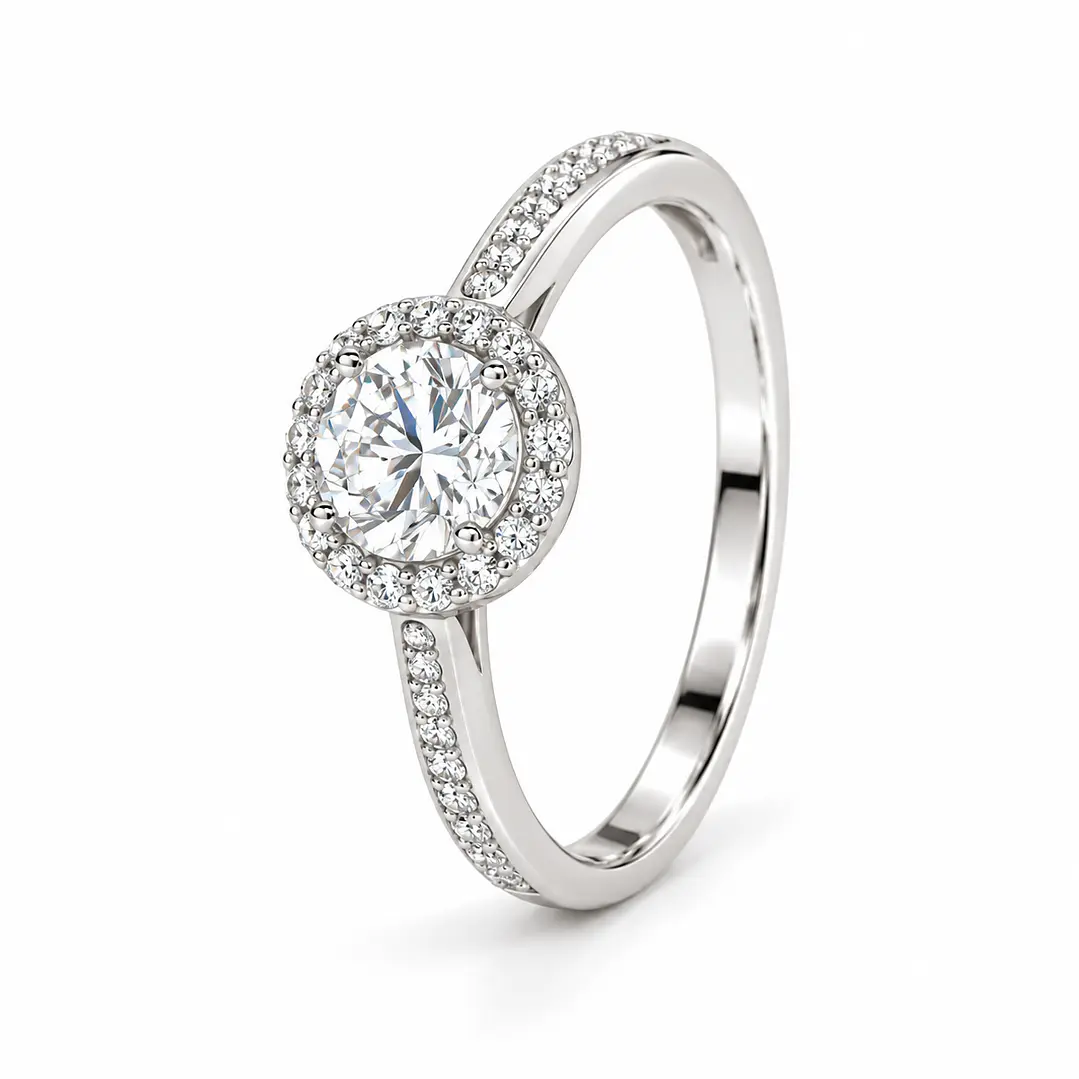 Anillo de plata rodinada fabricación Italiana - ley 925 - modelo R-0032 1