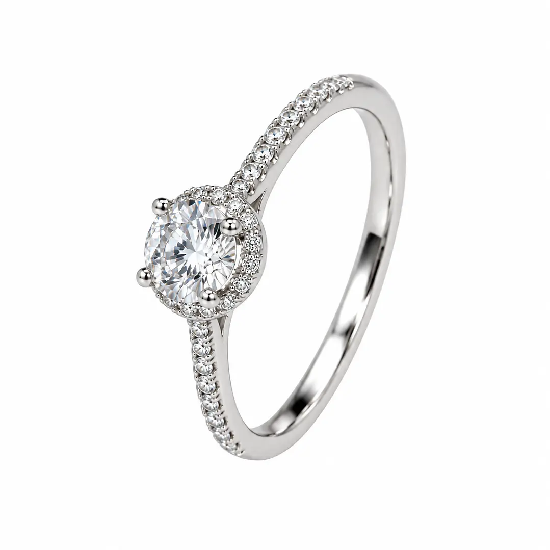 Anillo de plata rodinada fabricación Italiana - ley 925 - modelo SL30377A1 1