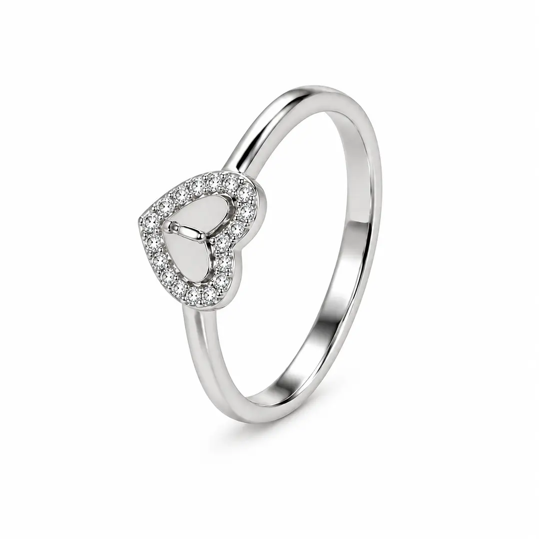Anillo de plata rodinada fabricación Italiana - ley 925 - modelo 5191FRSWSH1 1
