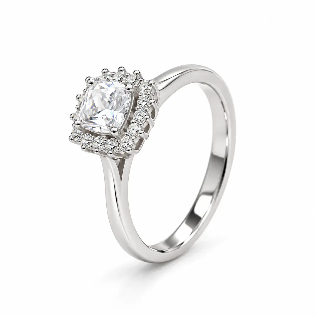 Anillo de plata rodinada fabricación Italiana - ley 925 - modelo SL32449A1  1