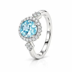 Anillo de plata rodinada fabricación Italiana - ley 925 - modelo R-0068 TA