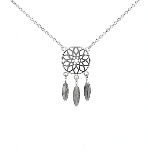 Cadena de Plata Rodinada Fabricación Italiana 925 modelo 7037FNSWSH1