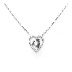 Cadena de Plata Rodinada Fabricación Italiana 925 modelo 12210FNSWSH1