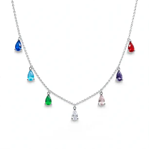 Cadena de Plata Rodinada Fabricación Italiana 925 modelo 14620FNSWSH1