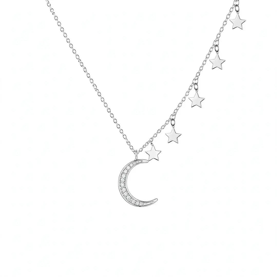 Cadena de Plata Rodinada Fabricación Italiana 925 modelo 18084FNSWSH1 1